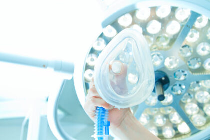 An anesthesiology mask