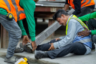 a construction worker getting injured who needs a construction law expert
