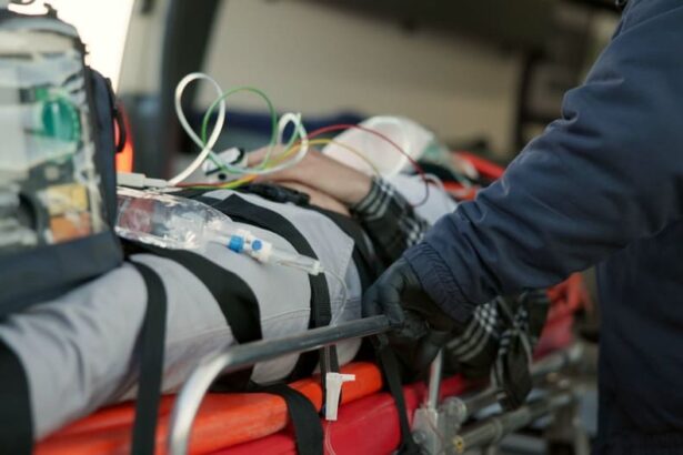 An emergency medicine expert witness is needed to support this guy on a stretcher