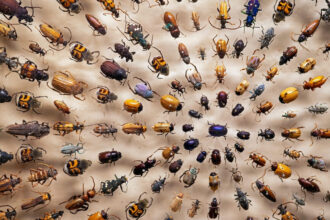 A collection of bugs showing that this article is about an entomologist expert