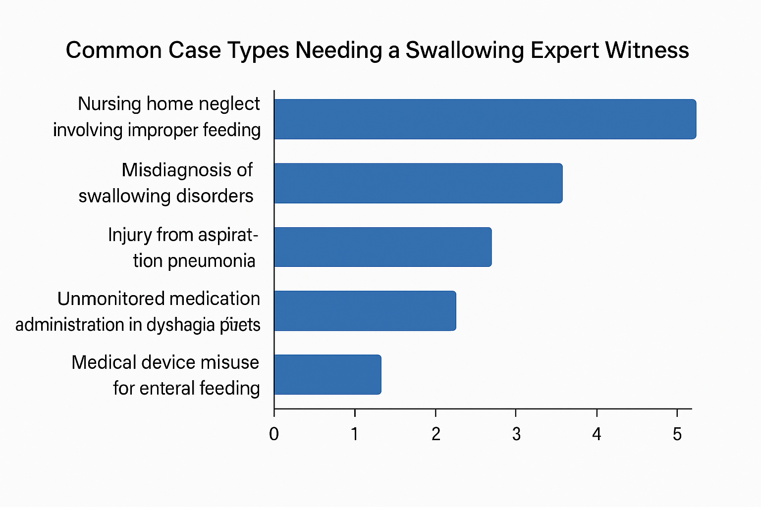 Common Case Types Needing a Swallowing Expert